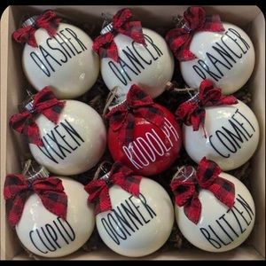 Reindeer Christmas ornaments!